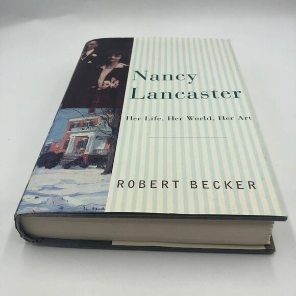 Vintage Nancy Lancaster Her Life Her World Her Art Robert Becker Hardback Book - Picture 5 of 14